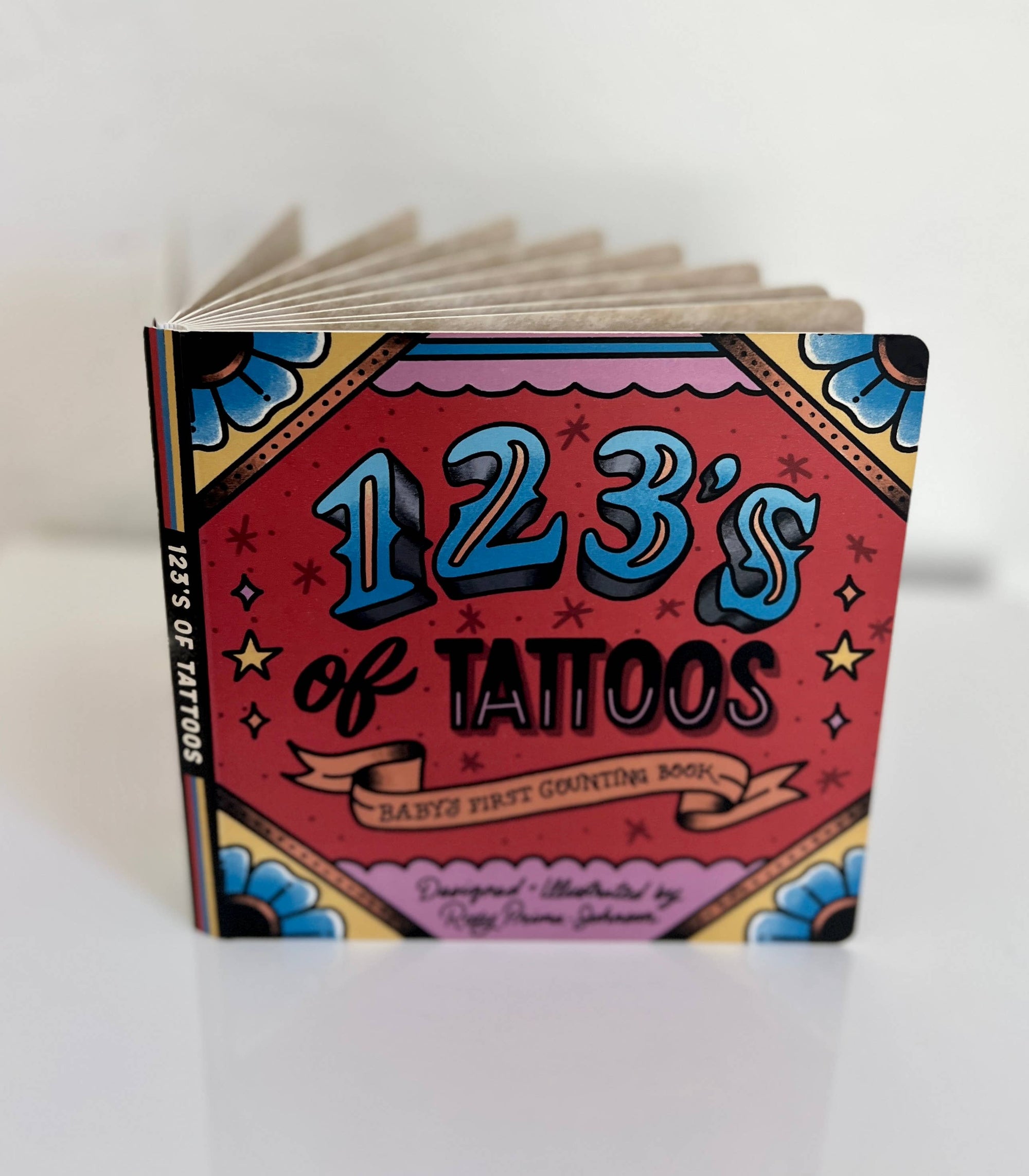 123's of Tattoos - Kids Unique Cool Hardcover Number Book