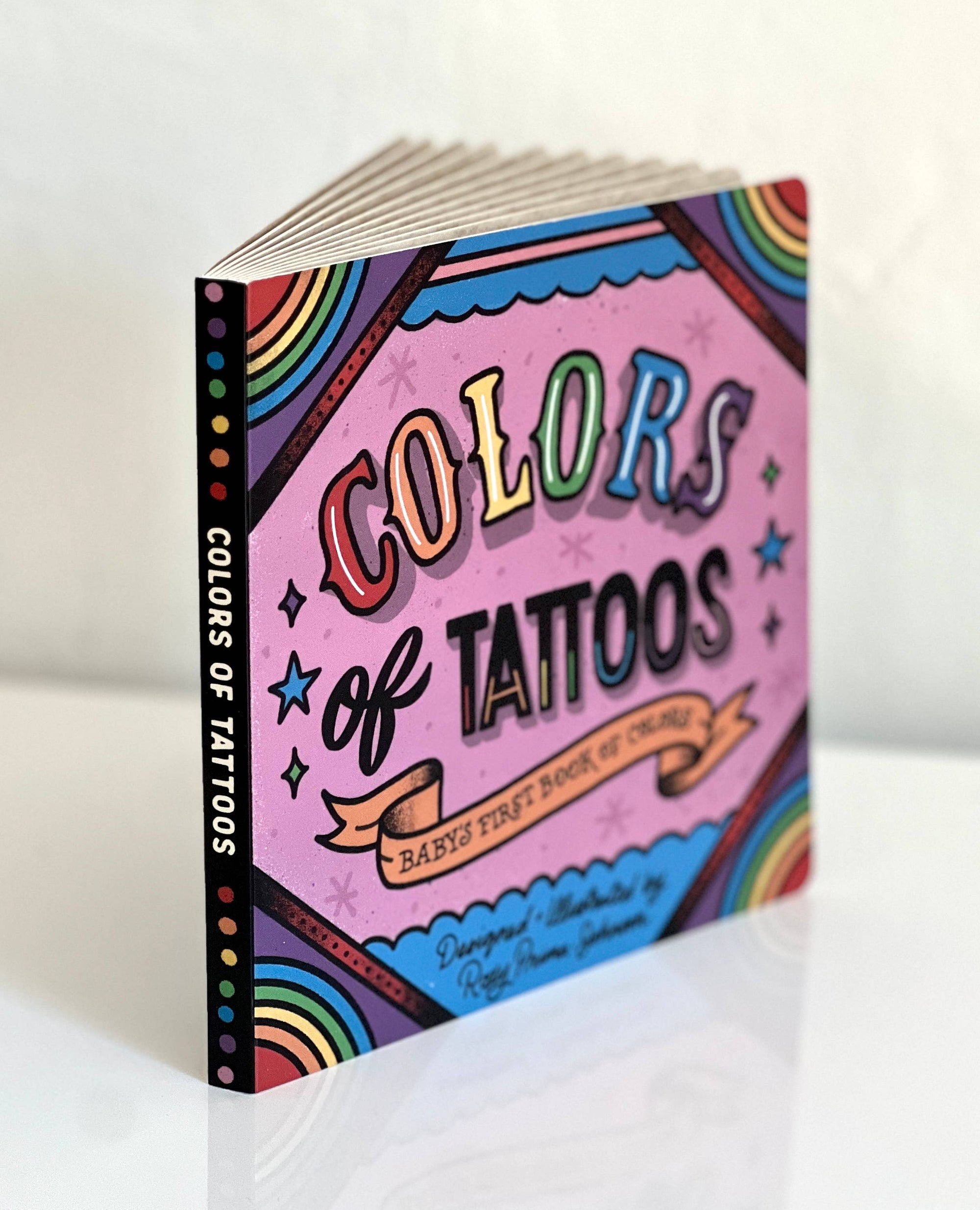 Colors of Tattoos - Kids Cool Board Book of Colors Hard Cove