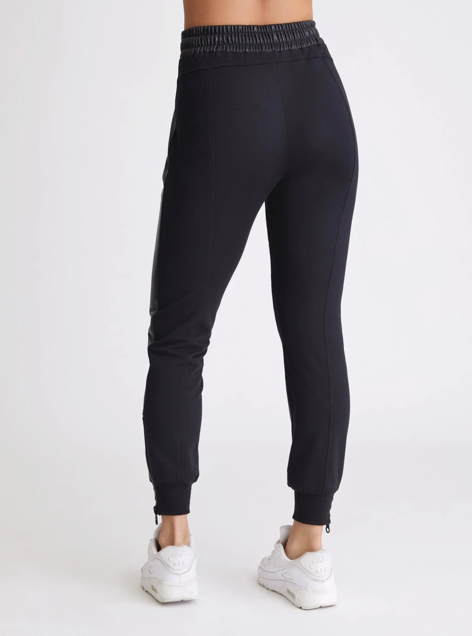 Women's Vegan Leather Jogger