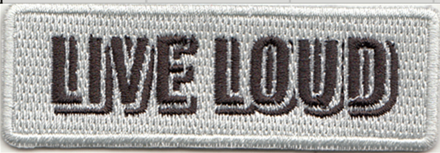 Live Loud Patch
