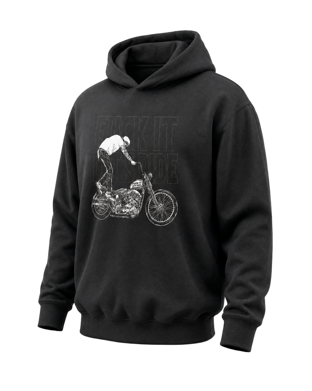 Fuck it Let's Ride Hoodie