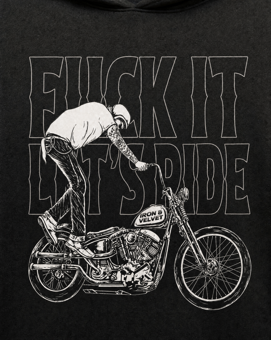 Fuck it Let's Ride Hoodie