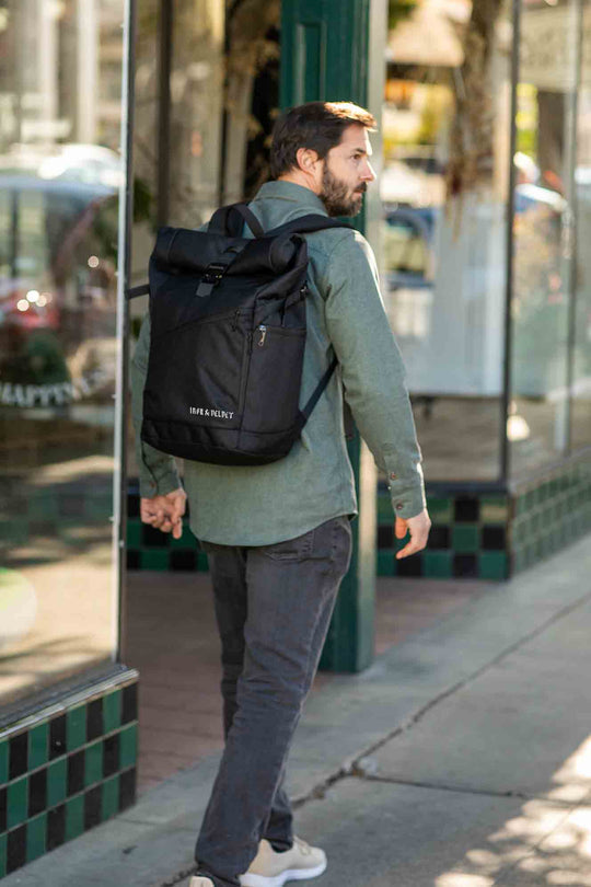 Iron & Velvet Coloma Roll-Top Backpack