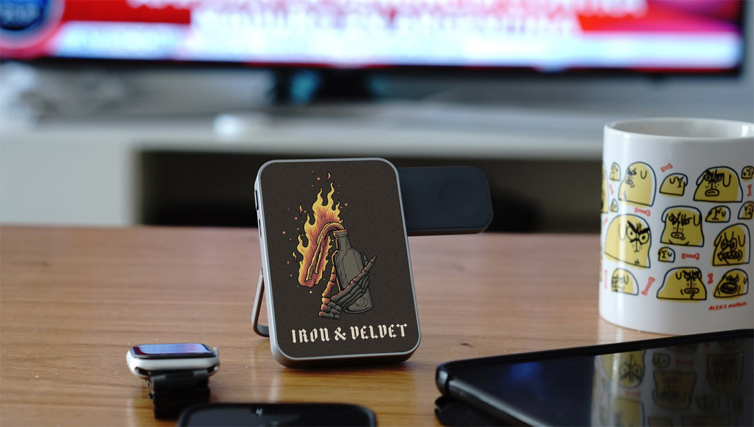 Raise Hell Deulix Power Bank with Apple Watch Dock