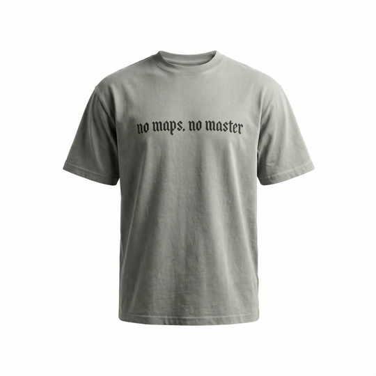 No Maps No Master Heavy Tee