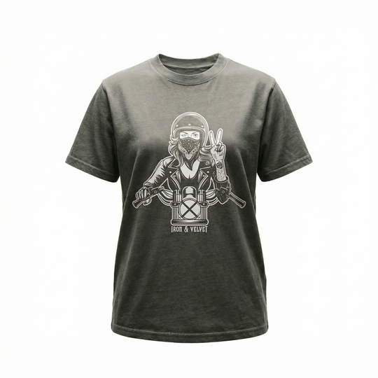 Peace Rider Women's Faded Heavy Tee