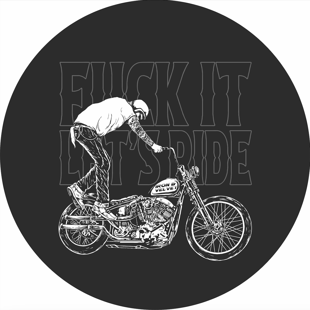 Sticker - F it Let's Ride