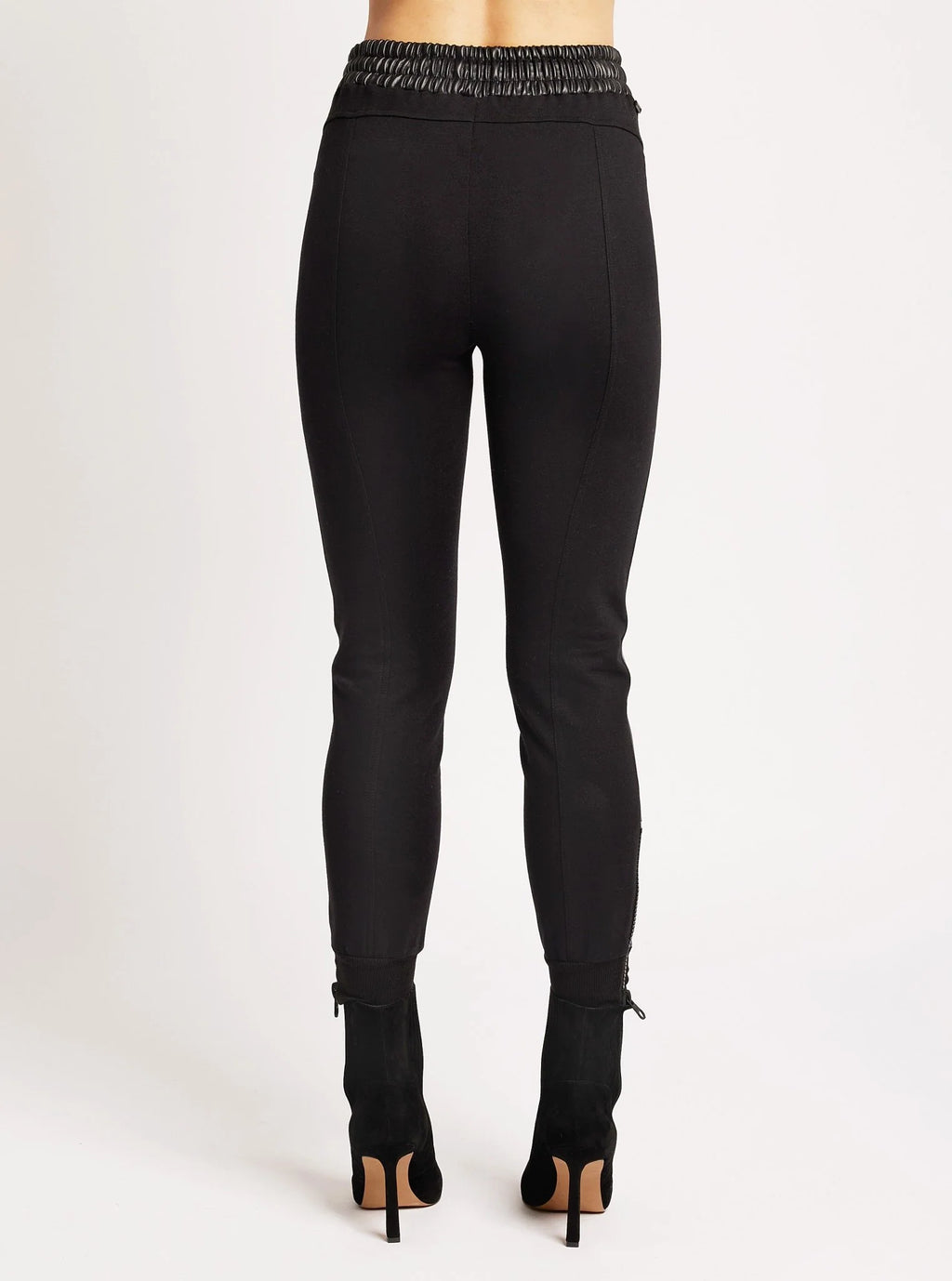 Women's Vegan Leather Jogger