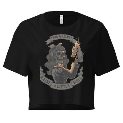Raise a Little Hell Women’s Crop Tee